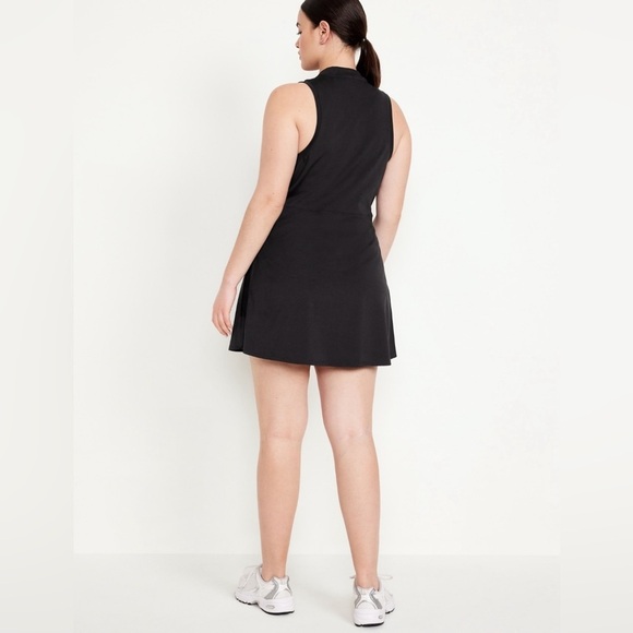 NWT! Old Navy Black Jack PowerSoft Half-Zip Athletic Dress - TALL SIZES ONLY 💜 - Picture 6 of 10